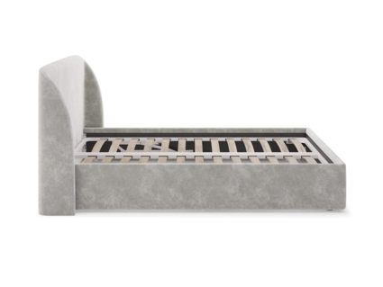 Кровать Сонум Nicole Рогожка Графит 80х200