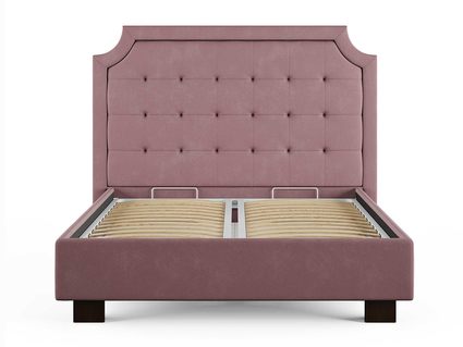 Кровать Сонум Elysium Экокожа Коричневый (с основанием) 180х200