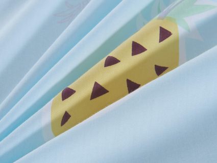 Комплект постельного белья Софи де Марко Ананасик (голубой) 1,5-спальный