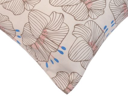 Наволочка Tkano Цветы 2 шт. 70х70