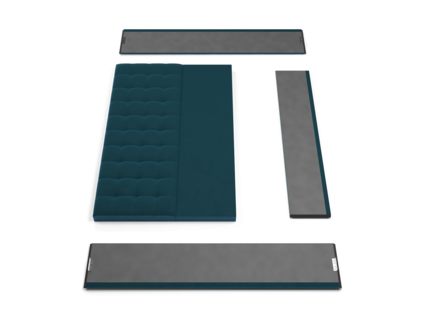 Кровать Lonax Аврора велюр Dolly-3 160х190