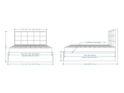 Кровать Lonax Адель велюр Dolly-1 (с подъемным механизмом)