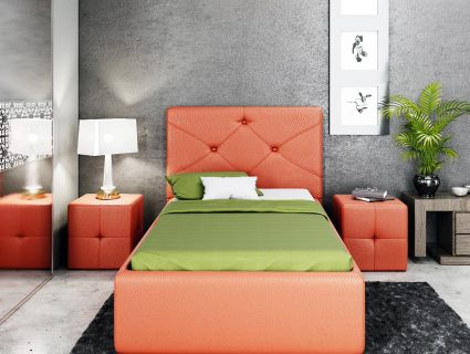 Кровать Nuvola Olivia Velutto 26 (с подъемным механизмом) 90х190