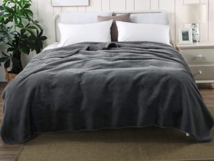 Покрывало Софи де Марко Аурелия (антрацит) 160х220