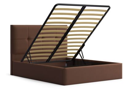 Кровать Lonax Алегра велюр Dolly-2 (с подъемным механизмом) 140х200