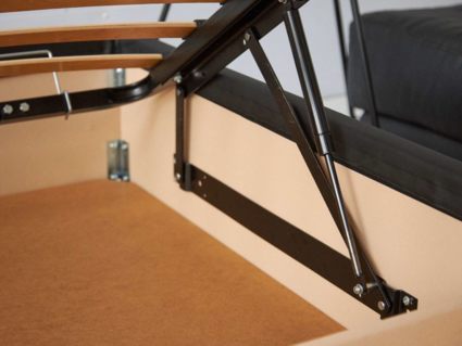 Кровать Димакс Риос Нуар с подъемным механизмом 200х200