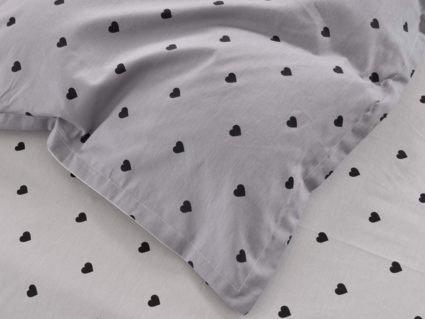 Комплект постельного белья Софи де Марко Лайки (серый) Евро