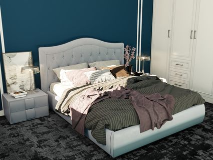 Кровать Димакс Эридан Нуар с подъемным механизмом 200х200