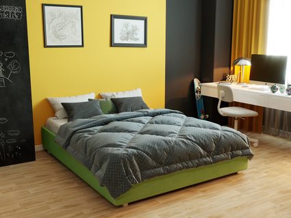 Кровать Димакс Риос Нуар с подъемным механизмом 200х200