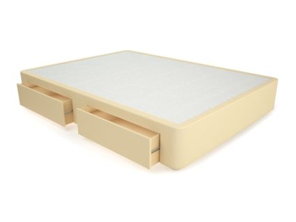 Кровать Mr.Mattress Site Box экокожа Beige 253