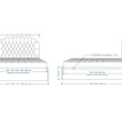 Кровать Lonax Венеция велюр Dolly-1 (с подъемным механизмом) 160х190