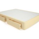 Кровать Mr.Mattress Site Box экокожа Beige 160х200