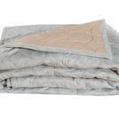 Одеяло-покрывало Primavelle Organic Cotton серо-голубое 150х220